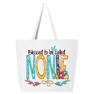 Blessed To Be Called Nonie Colorful Grandma 25L Jumbo Tote