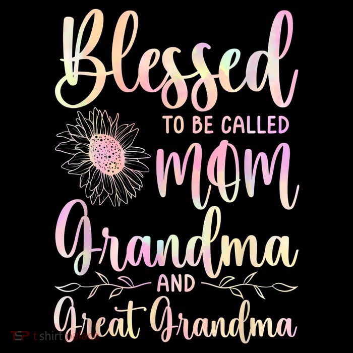 Blessed To Be Called Mom Grandma And Great Grandma Flower Cooling Performance Long Sleeve Crew