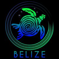Belize Tribal Belize Turtle Cooling Performance Crew T-Shirt