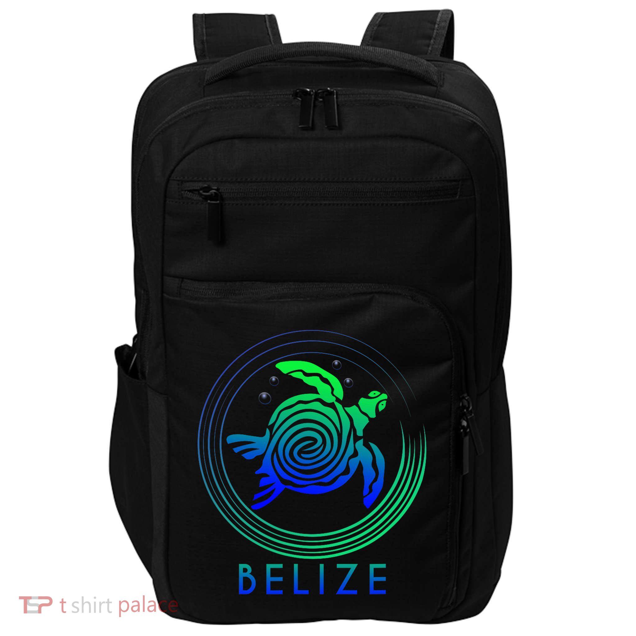 Belize Tribal Belize Turtle Impact Tech Backpack