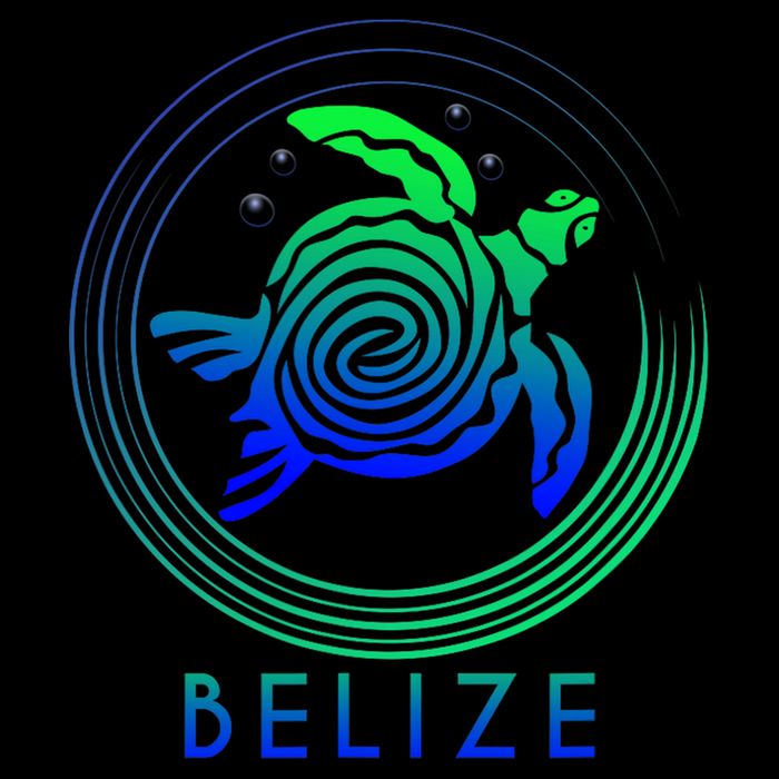 Belize Tribal Belize Turtle Womens T-Shirt