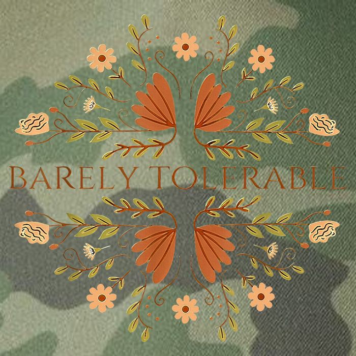 Barely Tolerable Legacy Tie Dye Trucker Hat