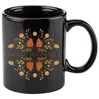 Barely Tolerable 11oz C Handle Ceramic Mug