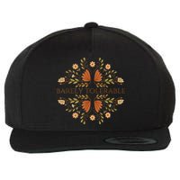 Barely Tolerable Wool Snapback Cap