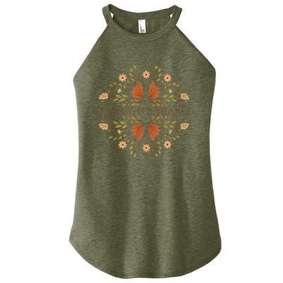 Barely Tolerable Women’s Perfect Tri Rocker Tank