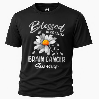 Blessed To Be Called Brain Cancer Survivor Gift Performance Shirt