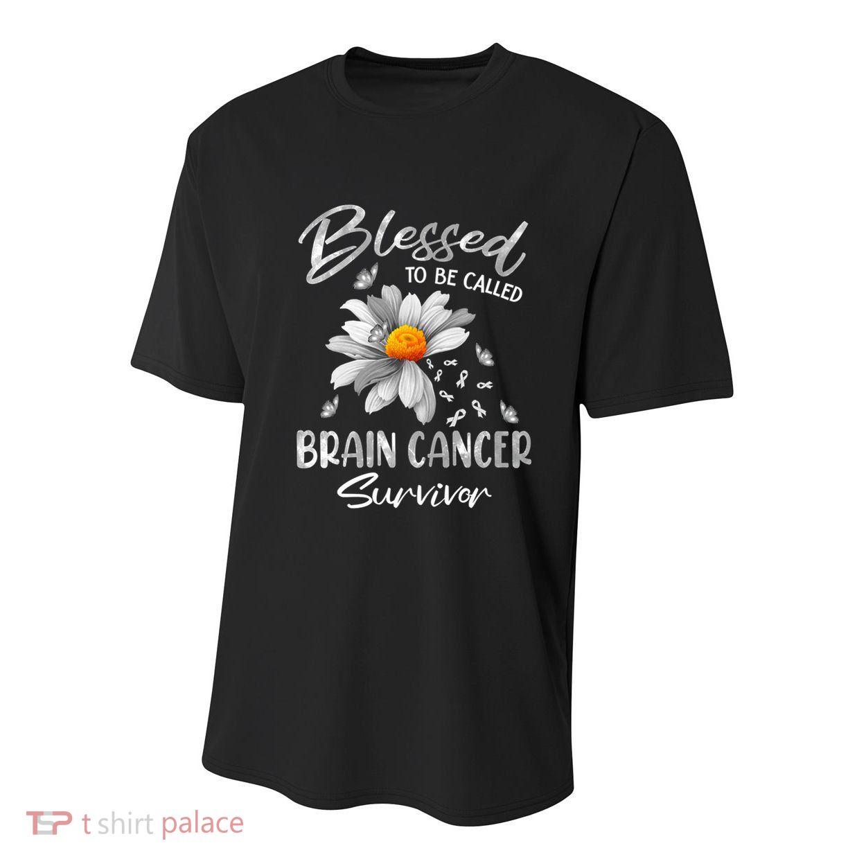 Blessed To Be Called Brain Cancer Survivor Gift Youth Performance Sprint T-Shirt