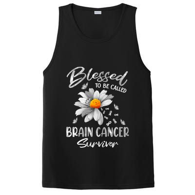 Blessed To Be Called Brain Cancer Survivor Gift PosiCharge Competitor Tank