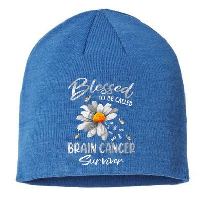Blessed To Be Called Brain Cancer Survivor Gift Sustainable Beanie