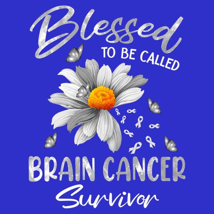 Blessed To Be Called Brain Cancer Survivor Gift Premium T-Shirt