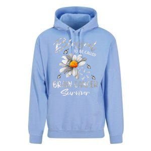 Blessed To Be Called Brain Cancer Survivor Gift Unisex Surf Hoodie