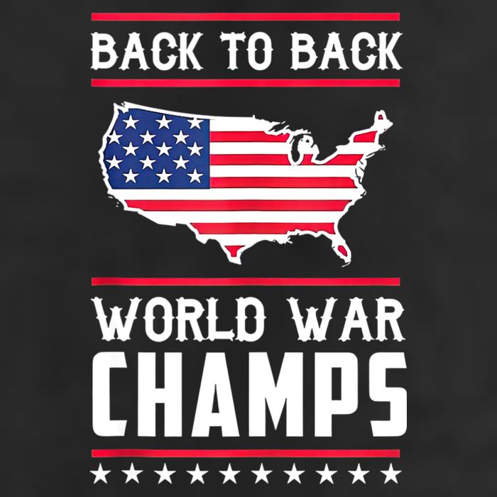 Back To Back Undefeated World War Champs 25L Jumbo Tote