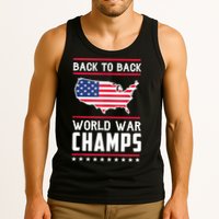 Back To Back Undefeated World War Champs Tank Top
