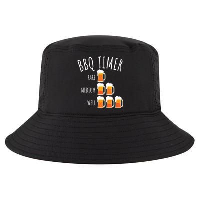 BBQ Timer Beer Drinking Funny Grilling Cool Comfort Performance Bucket Hat