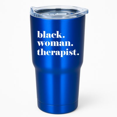 Black Therapist Black Counselor Black Therapist Gift Tumbler
