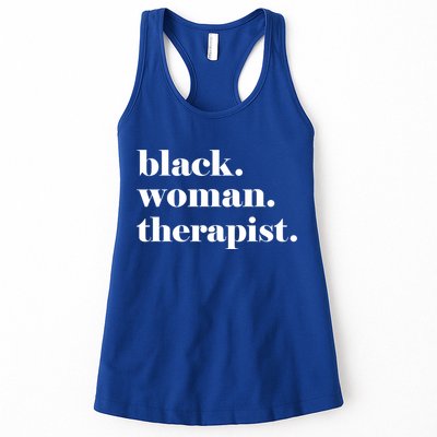 Black Therapist Black Counselor Black Therapist Gift Womens Tank Top