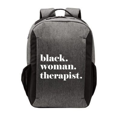 Black Therapist Black Counselor Black Therapist Gift Vector Backpack