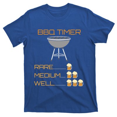 Bbq Timer Barbeque Grilling Grill Master Cool Gift T-Shirt