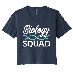 Biology Teacher Biology Student Science Lover Biologist Women's Crop Top Tee