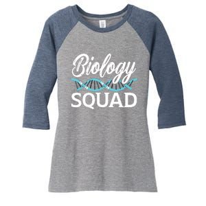 Biology Teacher Biology Student Science Lover Biologist Women's Tri-Blend 3/4-Sleeve Raglan Shirt