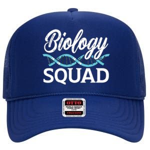 Biology Teacher Biology Student Science Lover Biologist High Crown Mesh Back Trucker Hat