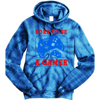 Born To Be A Gamer For Intense Visual Funny Gift Tie Dye Hoodie