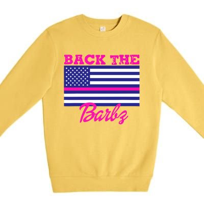 Back The Barbz Premium Crewneck Sweatshirt