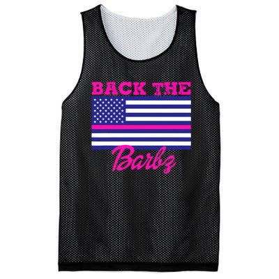 Back The Barbz Mesh Reversible Basketball Jersey Tank