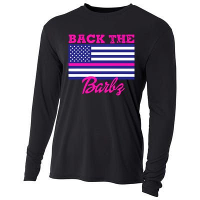 Back The Barbz Cooling Performance Long Sleeve Crew