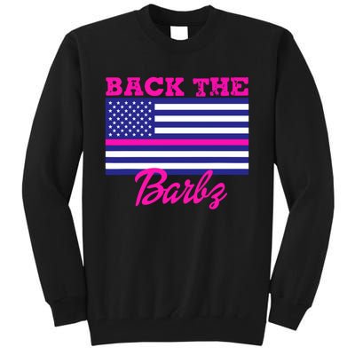 Back The Barbz Tall Sweatshirt