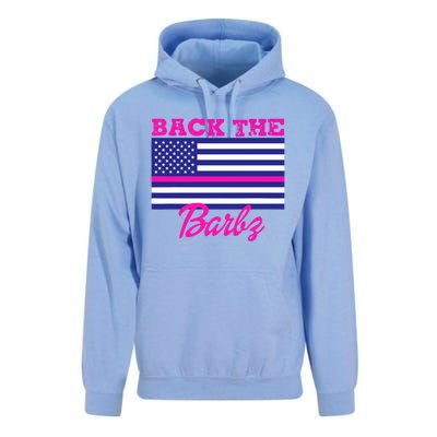 Back The Barbz Unisex Surf Hoodie