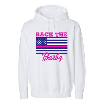 Back The Barbz Garment-Dyed Fleece Hoodie