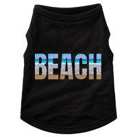 Beach The Beach Is My Happy Place Life Is Better At Beach Great Gift Doggie Tank