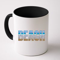 Beach The Beach Is My Happy Place Life Is Better At Beach Great Gift Mug