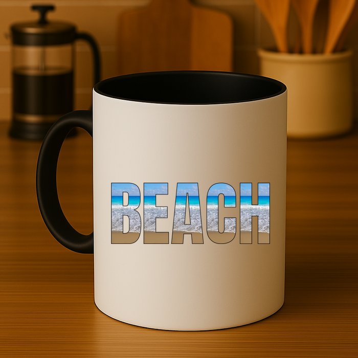 Beach The Beach Is My Happy Place Life Is Better At Beach Great Gift Mug