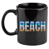 Beach The Beach Is My Happy Place Life Is Better At Beach Great Gift 11oz C Handle Ceramic Mug