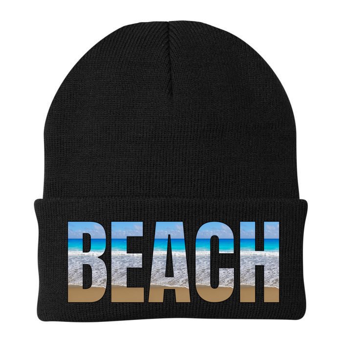 Beach The Beach Is My Happy Place Life Is Better At Beach Great Gift Beanie