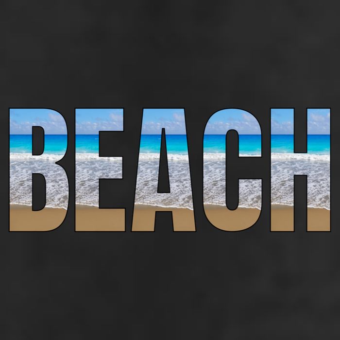 Beach The Beach Is My Happy Place Life Is Better At Beach Great Gift Golf Towel