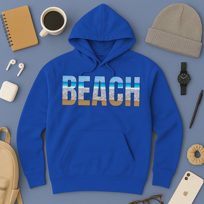 Beach The Beach Is My Happy Place Life Is Better At Beach Great Gift Hoodie