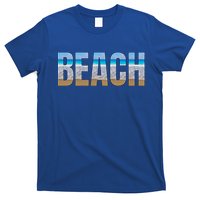 Beach The Beach Is My Happy Place Life Is Better At Beach Great Gift T-Shirt