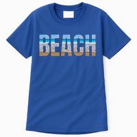 Beach The Beach Is My Happy Place Life Is Better At Beach Great Gift Tall T-Shirt