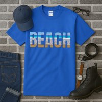 Beach The Beach Is My Happy Place Life Is Better At Beach Great Gift Tall T-Shirt