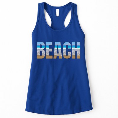 Beach The Beach Is My Happy Place Life Is Better At Beach Great Gift Womens Tank Top