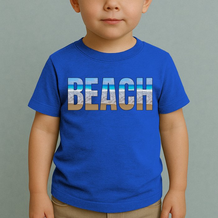 Beach The Beach Is My Happy Place Life Is Better At Beach Great Gift Toddler T-Shirt