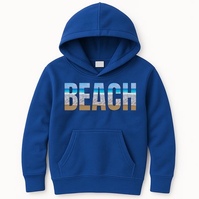 Beach The Beach Is My Happy Place Life Is Better At Beach Great Gift Kids Hoodie