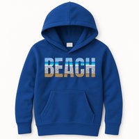 Beach The Beach Is My Happy Place Life Is Better At Beach Great Gift Kids Hoodie