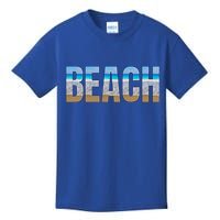 Beach The Beach Is My Happy Place Life Is Better At Beach Great Gift Kids T-Shirt