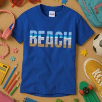 Beach The Beach Is My Happy Place Life Is Better At Beach Great Gift Kids T-Shirt