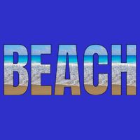Beach The Beach Is My Happy Place Life Is Better At Beach Great Gift Zip Tote Bag