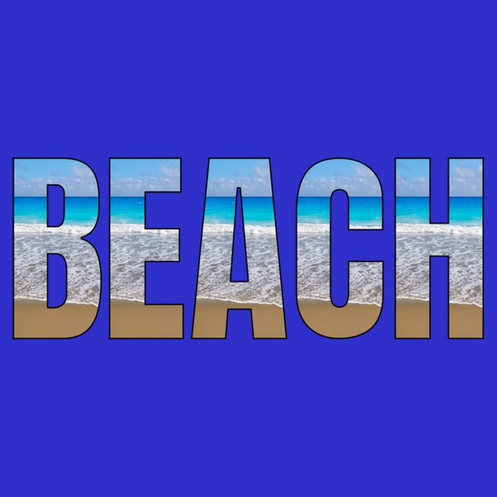 Beach The Beach Is My Happy Place Life Is Better At Beach Great Gift Zip Tote Bag